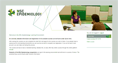 Desktop Screenshot of epidemiology-education.nl
